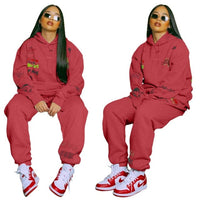 Two 2 Piece Set Ladies Tracksuit