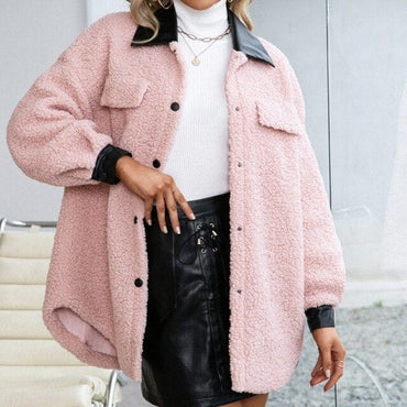 Loose Warm Faux Fur Autumn Chic Outerwear