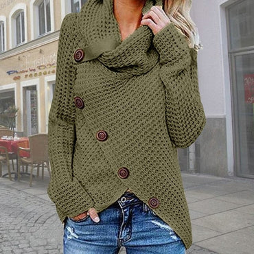 Winter Warm Turtleneck Knitted Sweater