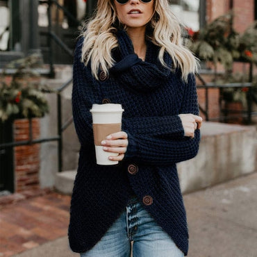 Winter Warm Turtleneck Knitted Sweater