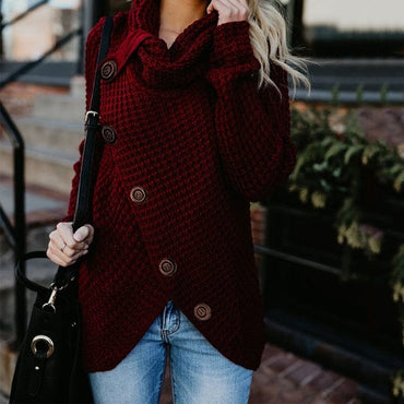 Winter Warm Turtleneck Knitted Sweater