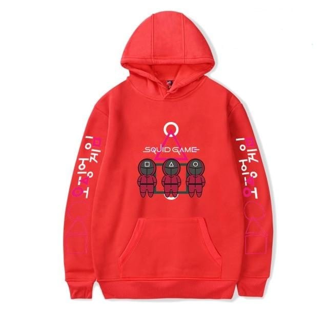 Hip Hop Squid Game Unisex Hoodie