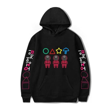 Hip Hop Squid Game Unisex Hoodie