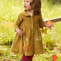 Hedgehog Applique Shirtdress
