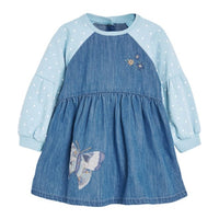 Hedgehog Applique Shirtdress