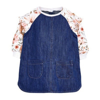 Hedgehog Applique Shirtdress