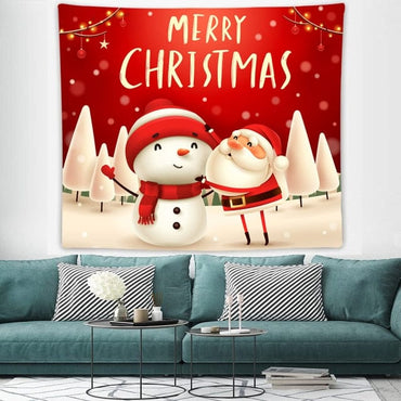 Merry Christmas Wall Tapestry