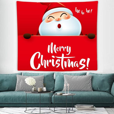 Merry Christmas Wall Tapestry