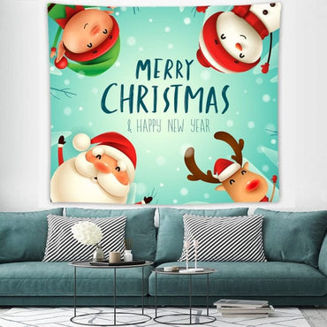 Merry Christmas Wall Tapestry