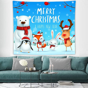 Merry Christmas Wall Tapestry