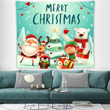 Merry Christmas Wall Tapestry