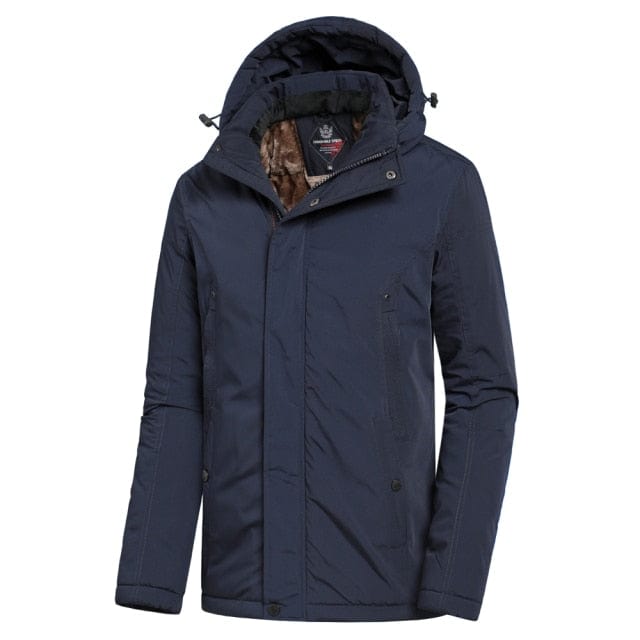 Winter Thick Fleece Waterproof Jacket