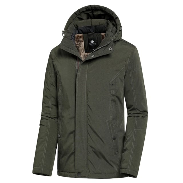 Winter Thick Fleece Waterproof Jacket