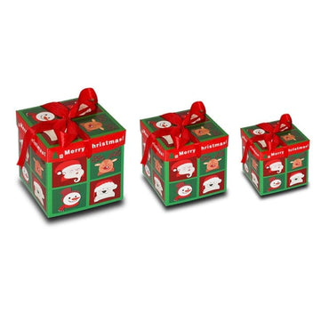 3pcs Christmas Gift Box Packaging