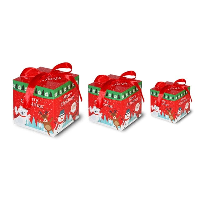 3pcs Christmas Gift Box Packaging