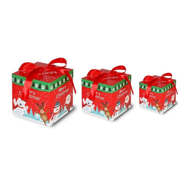 3pcs Christmas Gift Box Packaging