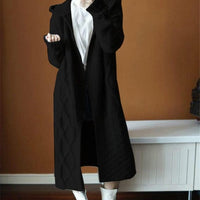 Full Length Hooded Winter Warm Cardigan