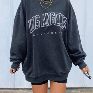 Printed Oversized Casual Tops