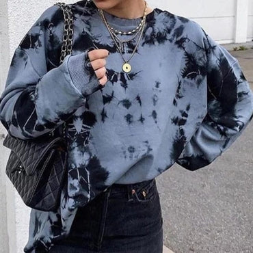 Printed Oversized Casual Tops