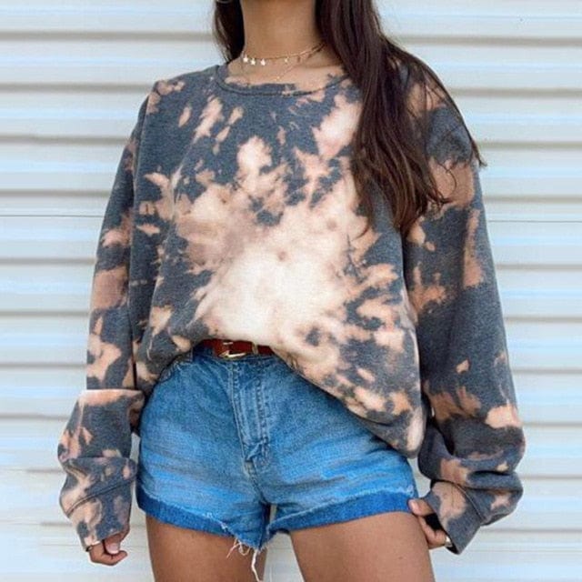 Printed Oversized Casual Tops