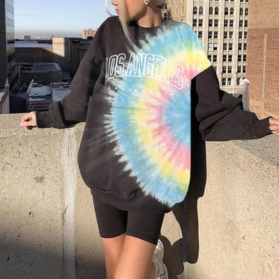 Printed Oversized Casual Tops