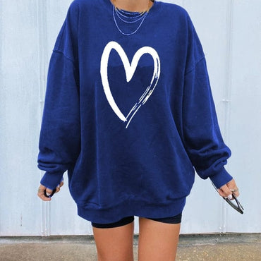 Printed Oversized Casual Tops