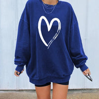 Printed Oversized Casual Tops