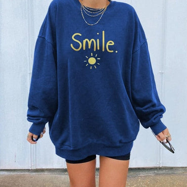 Printed Oversized Casual Tops