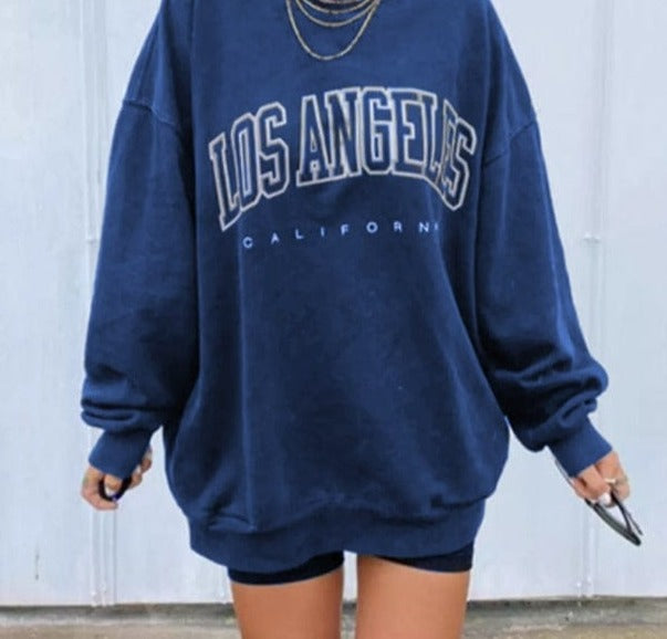 Printed Oversized Casual Tops