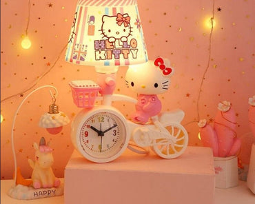 Hello Kitty Bedside Lamp Alarm Clock