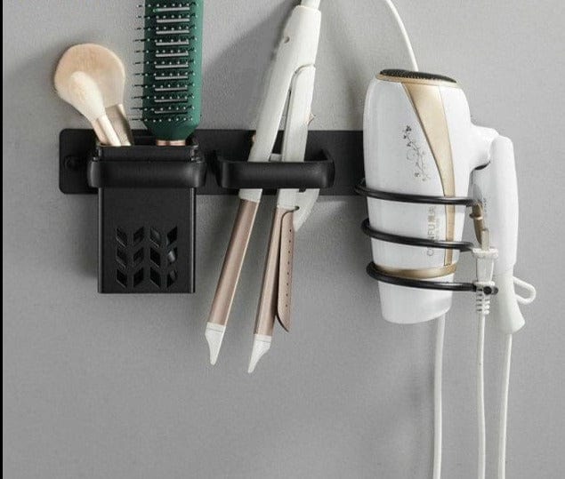 Black Hair Dryer Holder