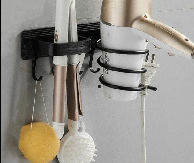 Black Hair Dryer Holder