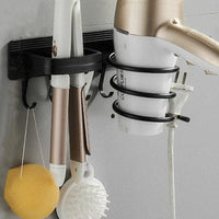 Black Hair Dryer Holder