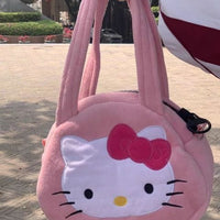 Hello Kitty Diagonal Plush Handbag