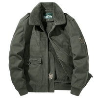 Winter Fleece Thick Warm Bomber Jacket