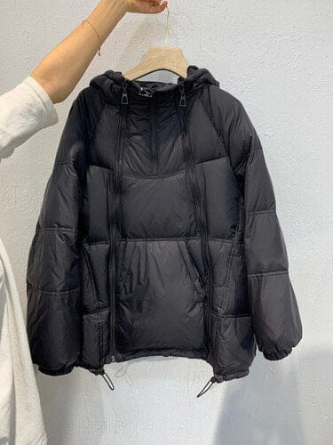 New Winter Hooded 90% Duck Down Outerwear