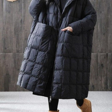 Loose Long Duck Down Hooded Parka