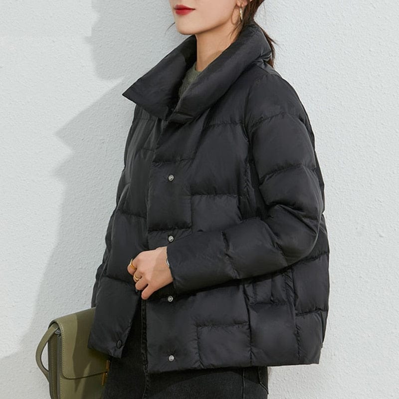 Memory Fabric Puffer Down Jacket