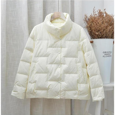 Memory Fabric Puffer Down Jacket