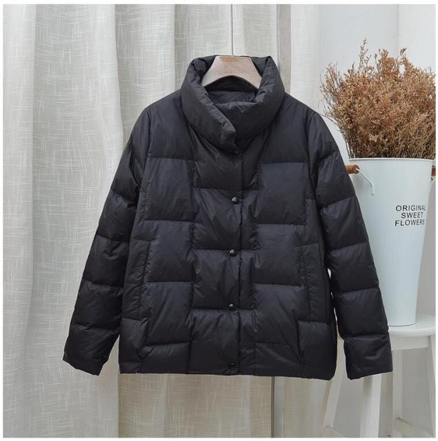 Memory Fabric Puffer Down Jacket