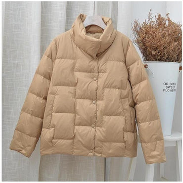 Memory Fabric Puffer Down Jacket