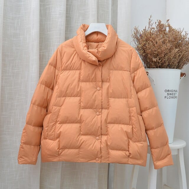 Memory Fabric Puffer Down Jacket