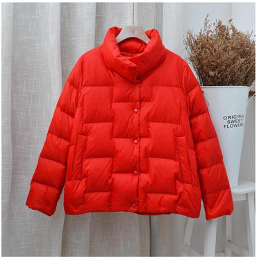 Memory Fabric Puffer Down Jacket