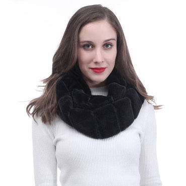 Winter Faux Fur Neck Scarf