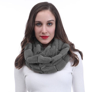 Winter Faux Fur Neck Scarf