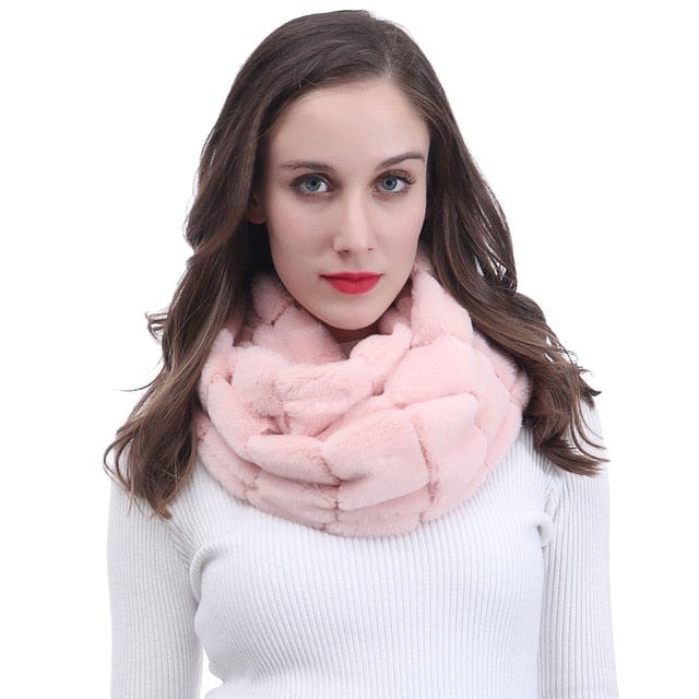 Winter Faux Fur Neck Scarf