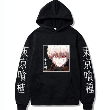 Anime Print Hip Hop Hoodie