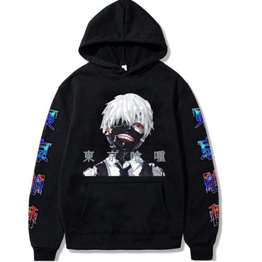 Anime Print Hip Hop Hoodie