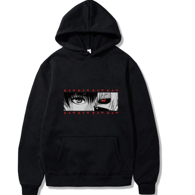 Anime Print Hip Hop Hoodie