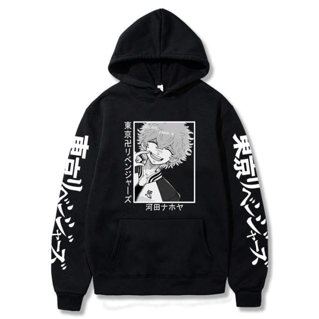 Anime Print Hip Hop Hoodie